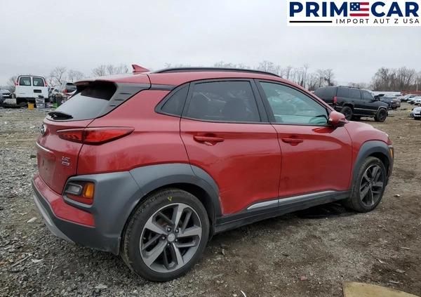 Hyundai Kona cena 31900 przebieg: 47715, rok produkcji 2020 z Piaseczno małe 56